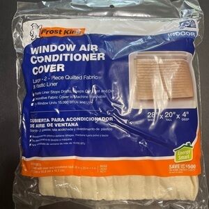 Frost king window air conditioner cover 28 x 20 x 4